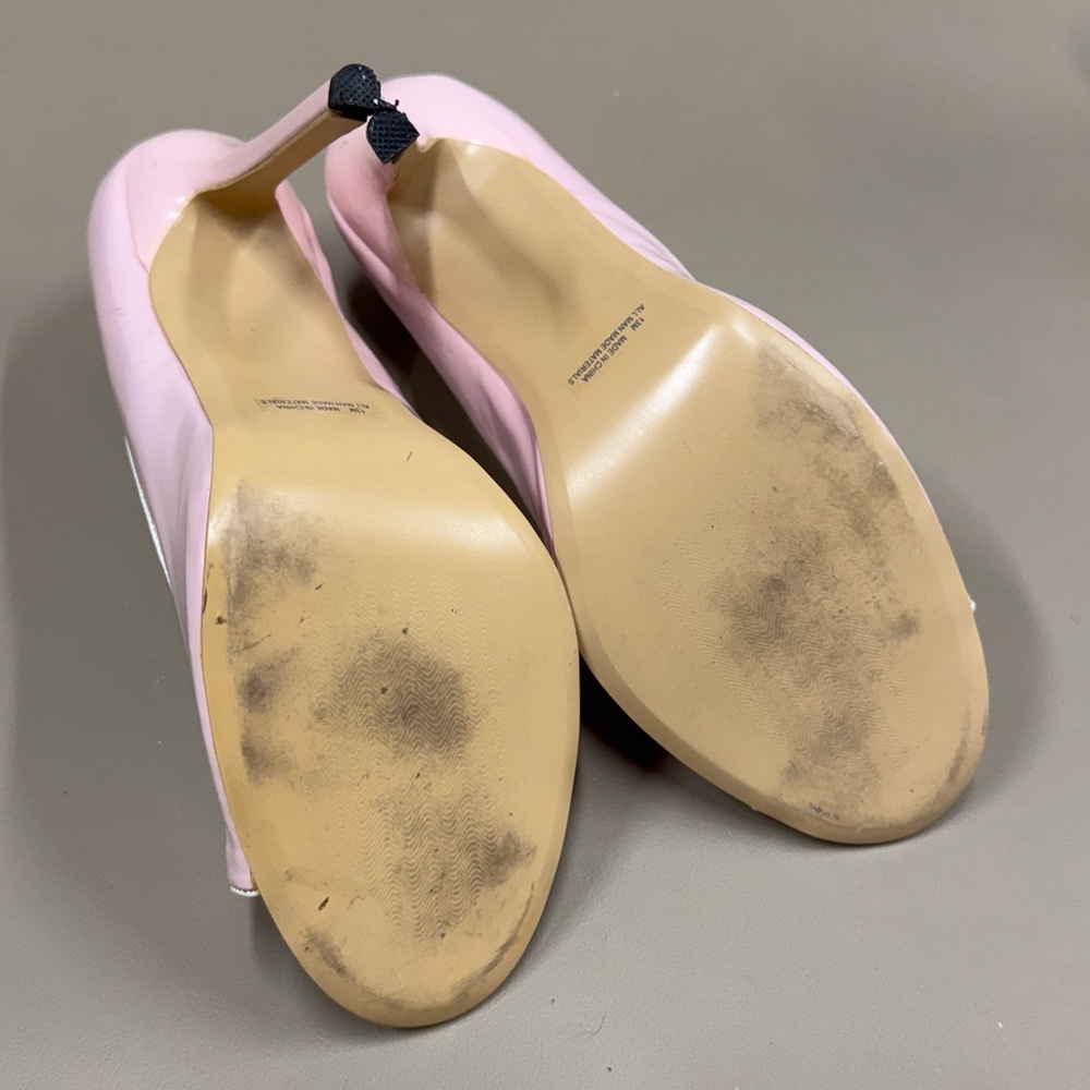 Highest Heel Collection Pink Peep-Toe Stiletto Heels - Picture 13 of 13